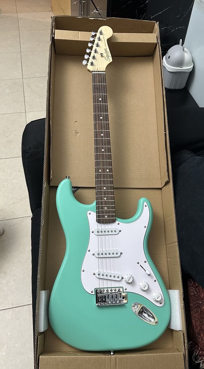 Al Olaya, Musical Instruments, SAR 550,  Squier By Fender Stratocaster Guitar (Six-String)