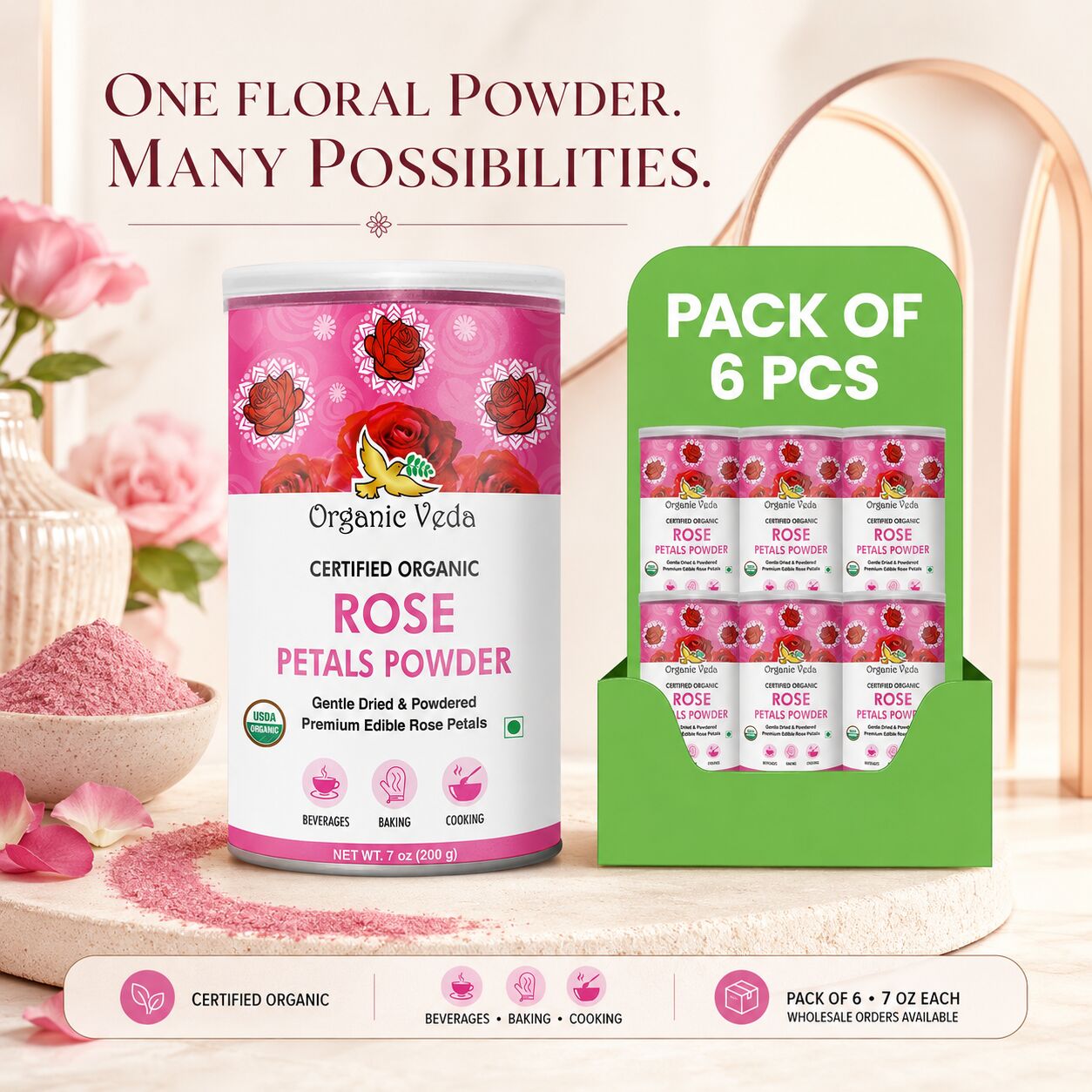 Austin, Health & Beauty Items, USD 163,  Wholesale Organic Rose Petal Powder For Beauty And Culinary Brands | Wholistic Zone