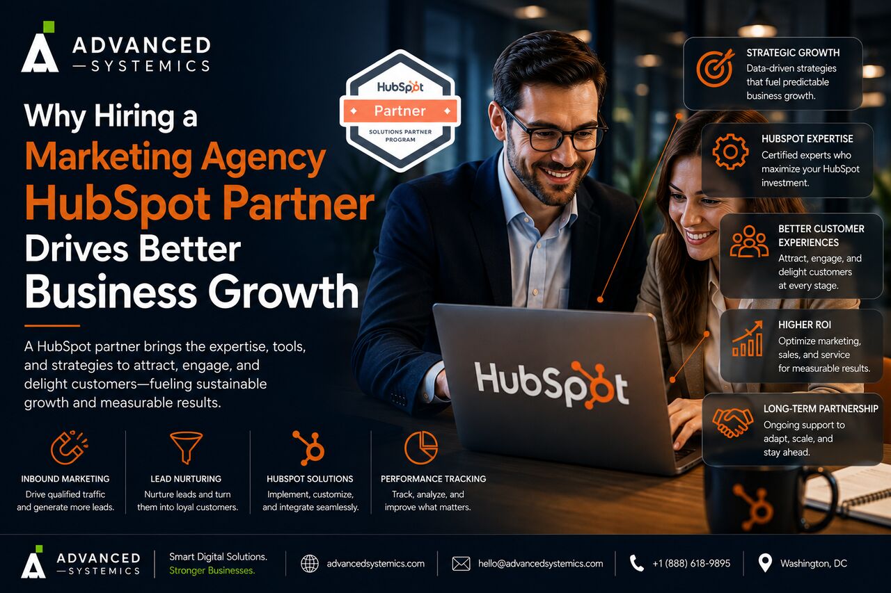 Washington DC, Marketing, Why Hiring A Marketing Agency HubSpot Partner Drives Better Business Growth