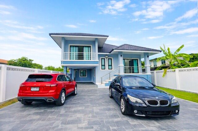 Bangkok, Villas, THB 17998,  100 Sq. Feet,  Suwinthawong, New Mansion, 4 Bedrooms, 3 Steps, 2 Floors, Nong Chok, Lam Toi Ting Temple,