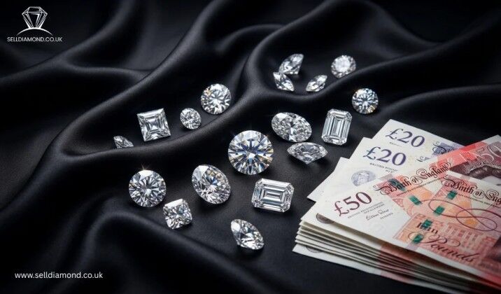 London, Jewelry, GBP 1,  Sell Loose Diamonds For The Best Price With Free Valuation