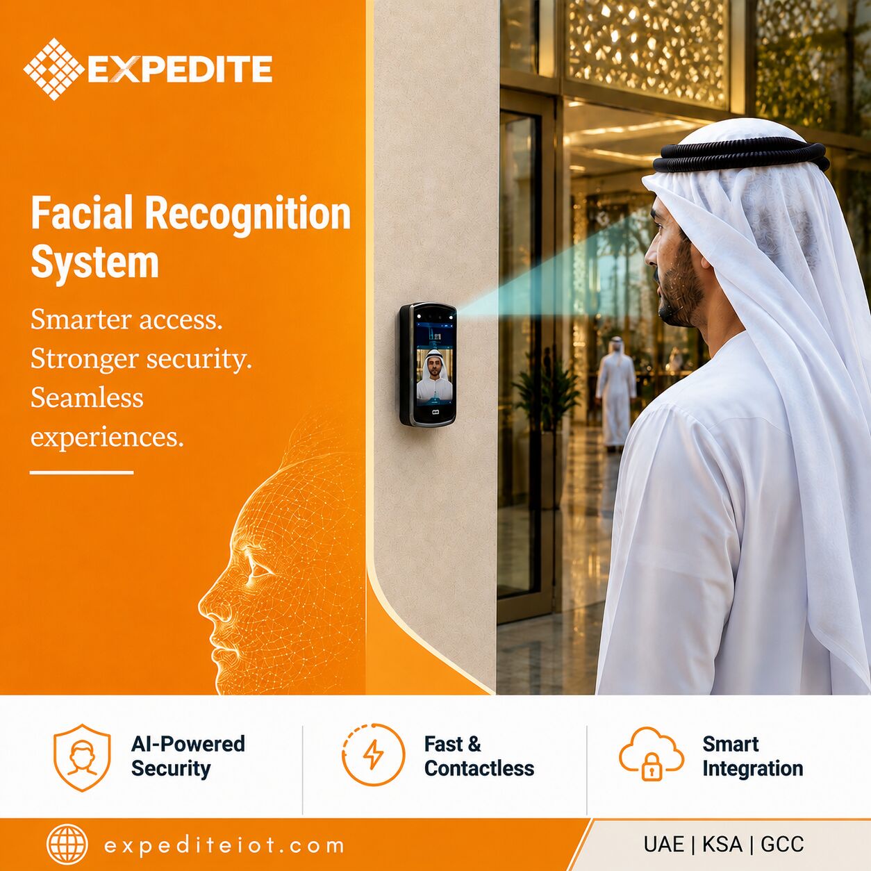 Kuwait City, Software Development, Secure Access With AI Facial Recognition For Saudi Enterprises