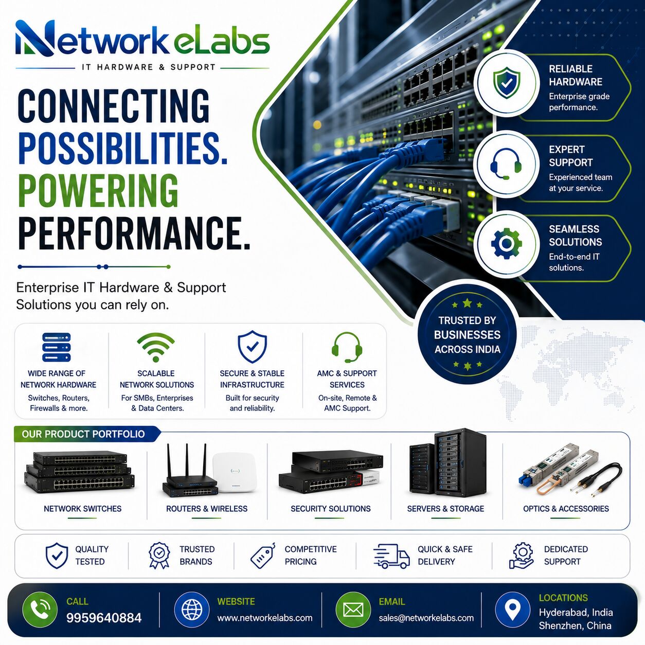 Hyderabad, Business, 🚀Powering Businesses With Smarter Networks.