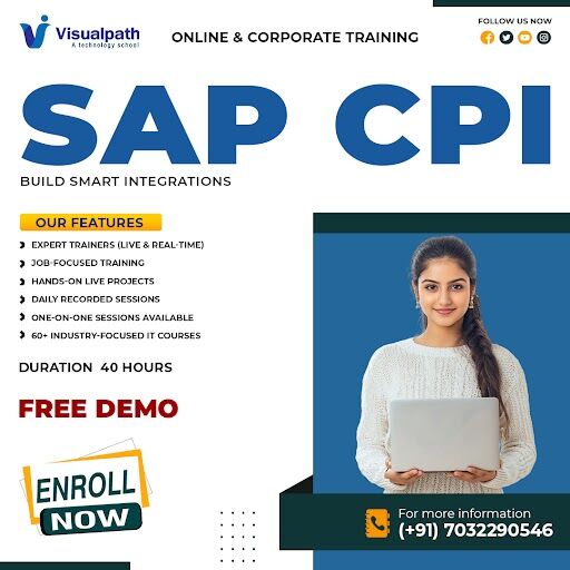 Hyderabad, Education, SAP Cloud Integration Training | SAP CPI Course Online