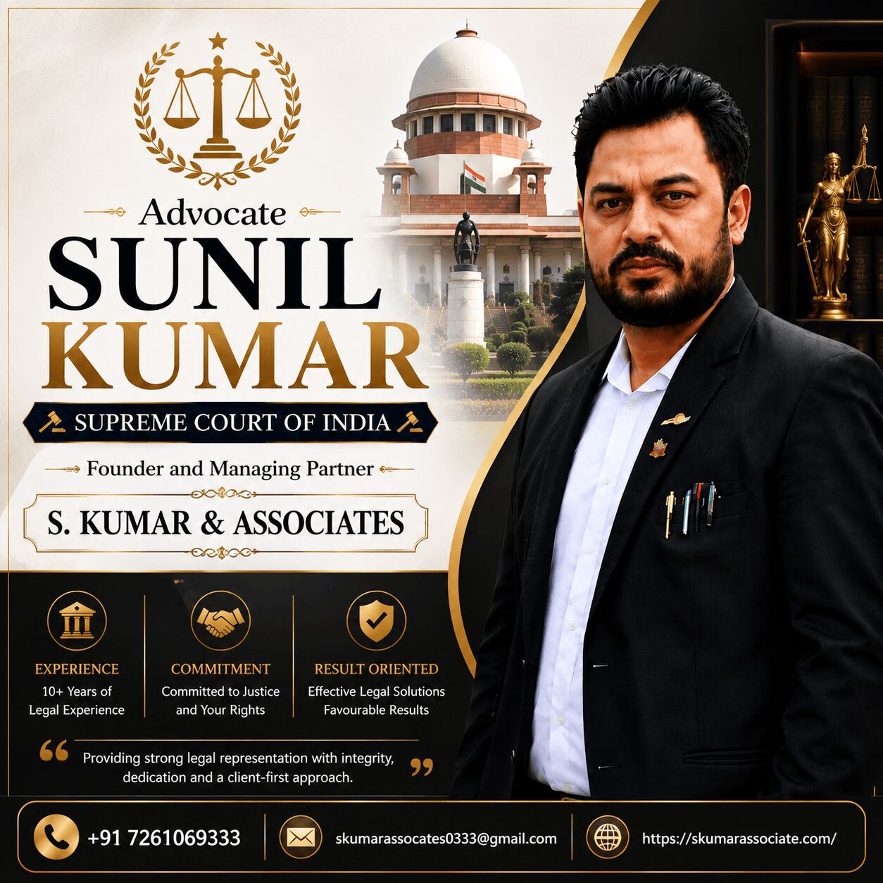 Noida, Legal, Supreme Court Advocate In Noida For Appeals, Constitutional Cases & SLPs | Adv. Sunil Kum.
