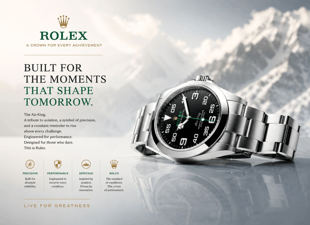 New Delhi, Watches, INR 755500,  Best Outfit Styles To Pair With Rolex Air-King Watches