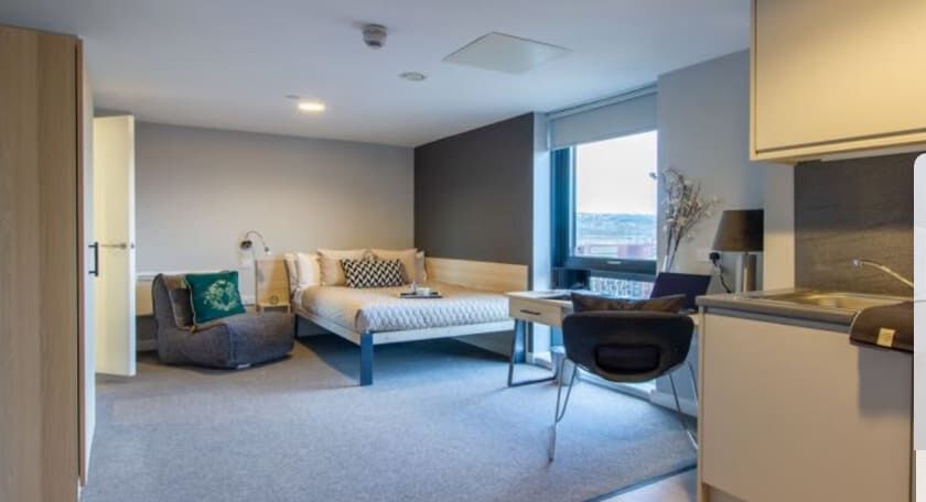 London, Apartments, Flats, Houses & Villas, 105/week,  Furnished,  Studio,  Secure Your Room At Straits Manor, Sheffield Today - Just For £105/wk