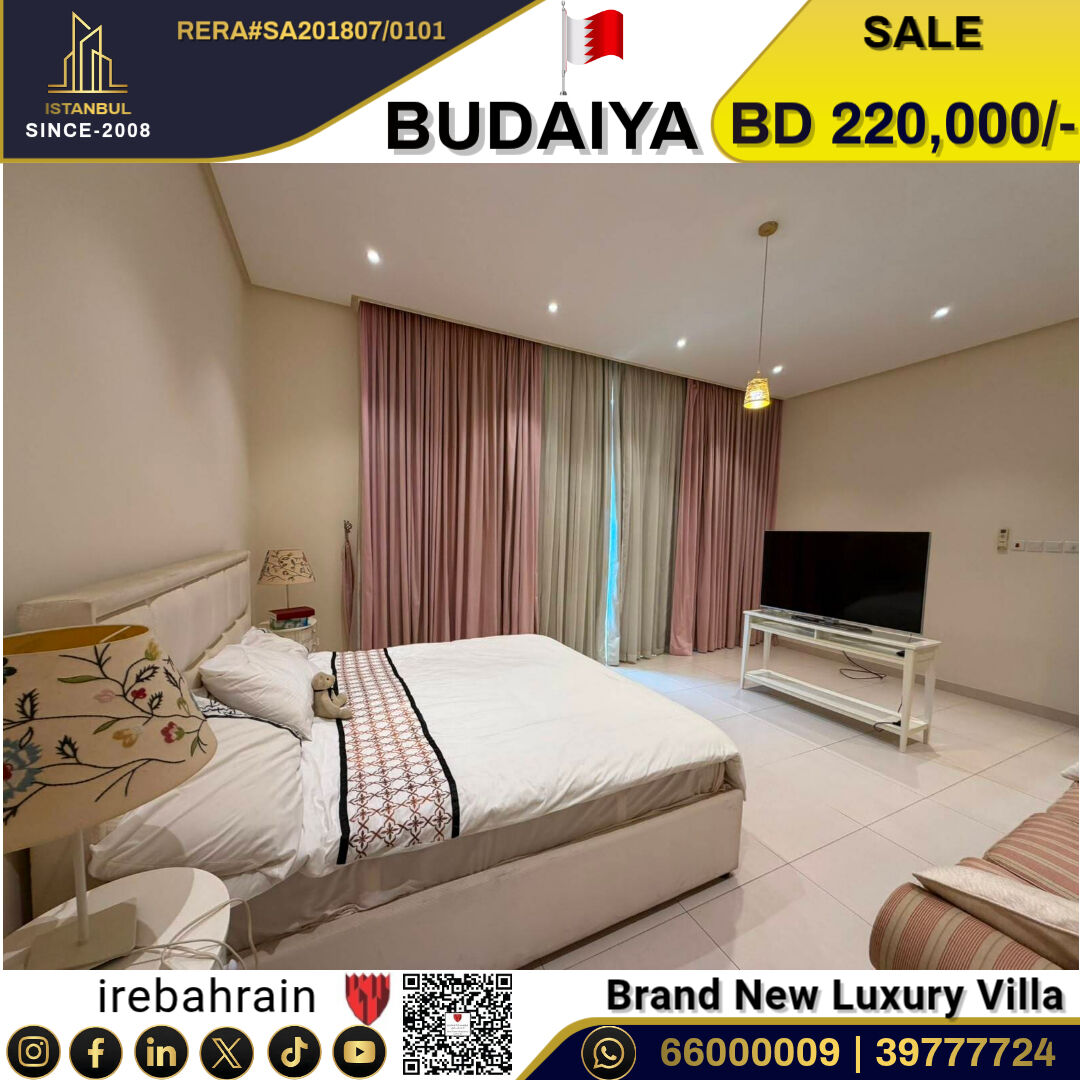 Budaiya, Real Estate For Sale, BHD 220000,  5 BR,  Prestigious Elegant Villa For Sale In Budaiya