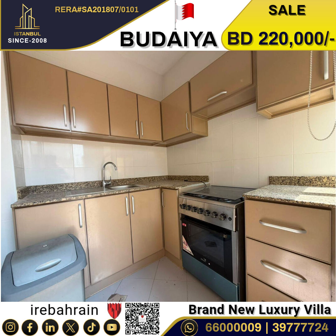 Budaiya, Real Estate For Sale, BHD 220000,  5 BR,  Prestigious Elegant Villa For Sale In Budaiya