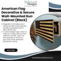 USD 139,  American Flag Gun Cabinets & Concealment Storage