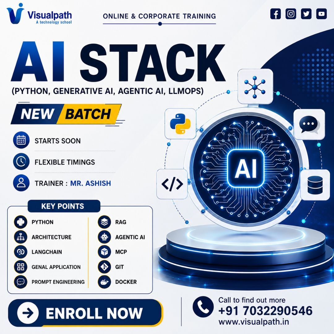 Hyderabad, Education, AI Stack Online Training &ndash; New Batch Starts Soon | Enroll Now