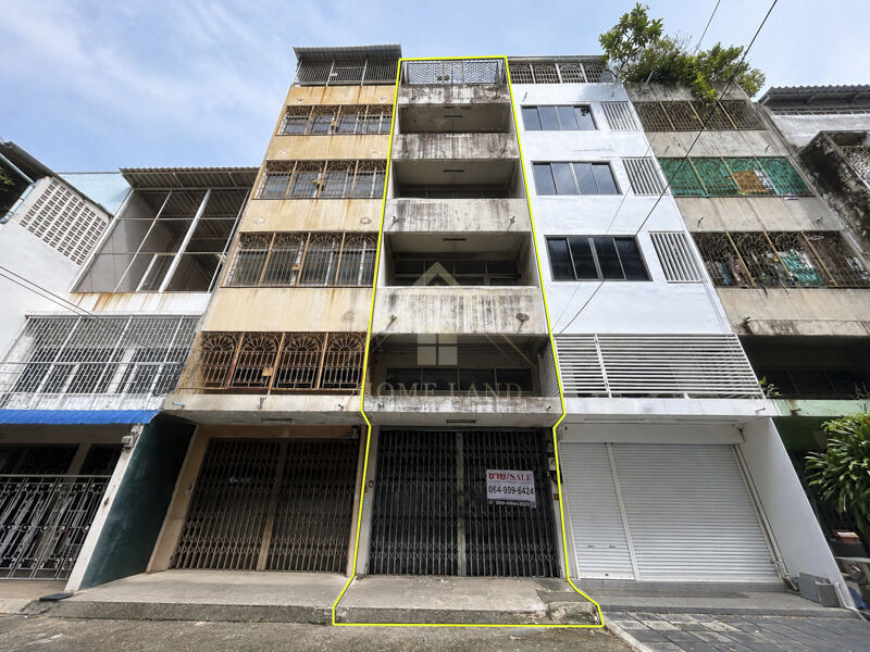 Bangkok, Real Estate For Sale, THB 11000000,  4 BR,  14 Sq. Feet,  BHL1321 Shophouse, 4.5 Floors, Trok Song Phra, Bang Rak, Bangkok.