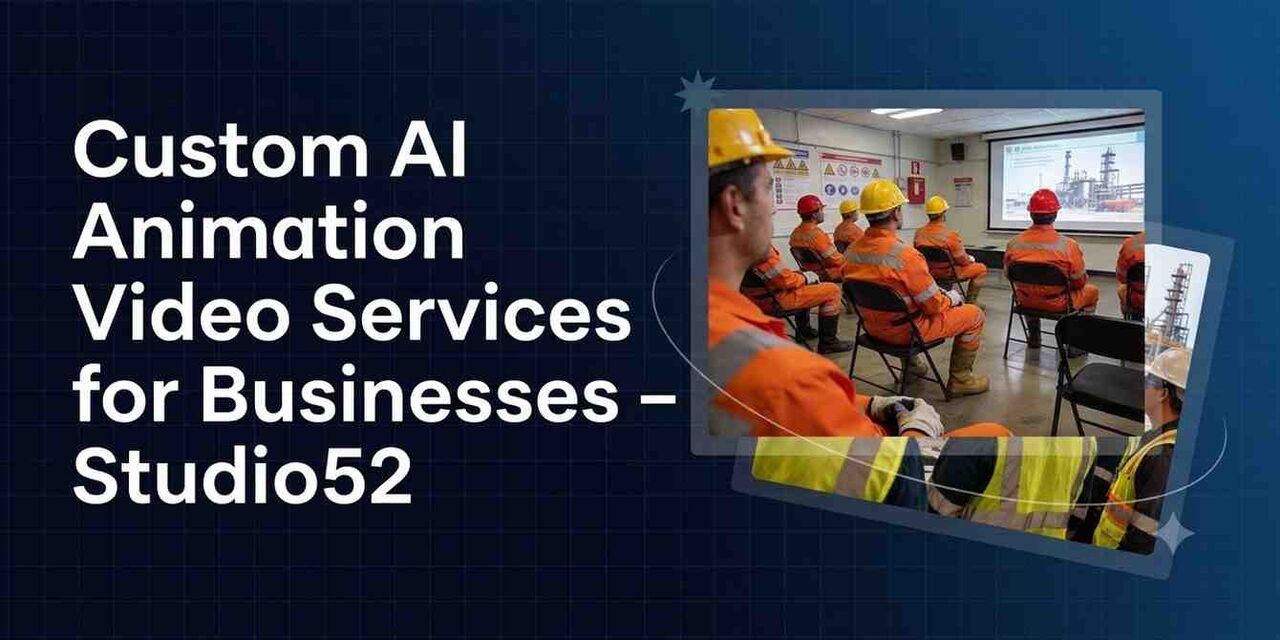 Dubai, Photo & Video, Custom AI Animation Video Services For Businesses &ndash; Studio52