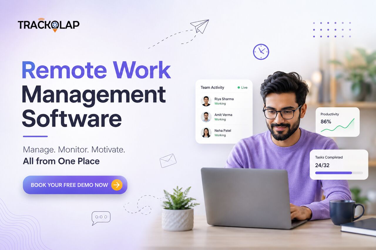 Noida, Software Development, Increase Remote Team Productivity With TrackOlap Software