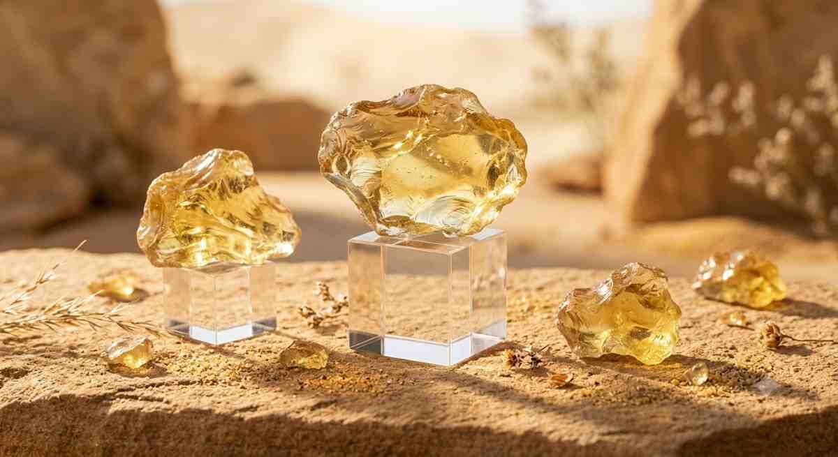 London, Jewelry, EUR 1185,  Buy Libyan Desert Glass &ndash; Genuine Healing Crystal Online