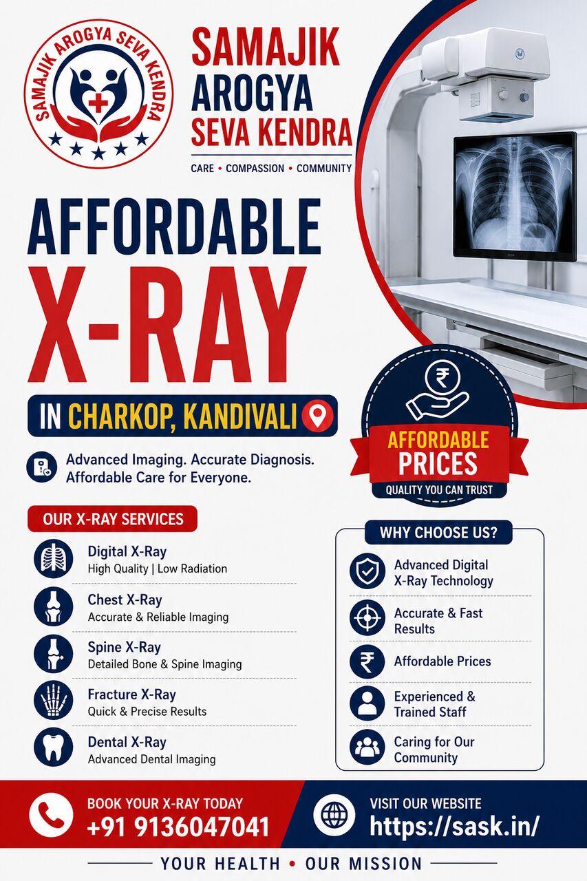 Mumbai, Health, Affordable Blood Test In Kandivali At Samajik Arogya Seva Kendra