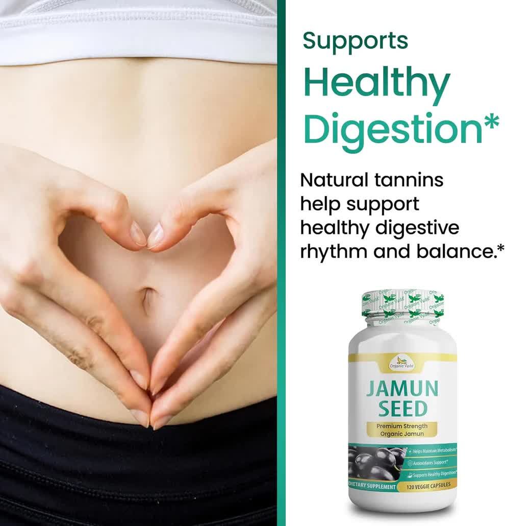 Austin, Health & Beauty Items, USD 83,  Organic Jamun Seed Capsules &ndash; Clean Botanical Nutrition | Wholistic Zone