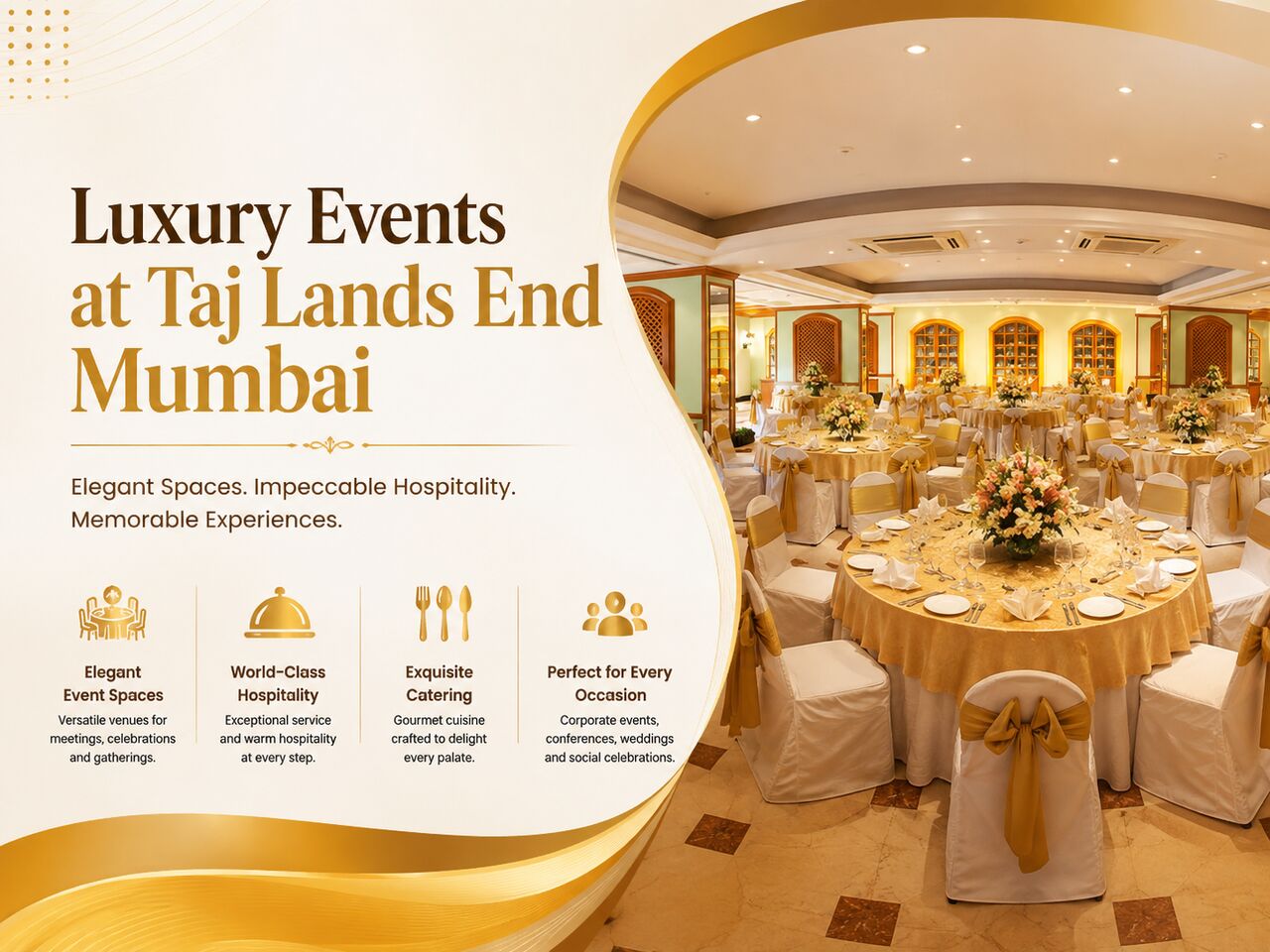 Mumbai, Event Planning, Luxury Events At Taj Lands End Mumbai | CorpVenue