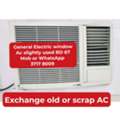 BHD 65,  🌐🌍General Electric Window Ac  In Good Condition For Sale With Delivery And Fixing
