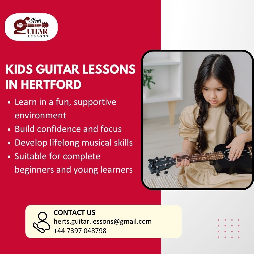 London, Lessons Offered, Kids Guitar Lessons In Hertford For Beginners