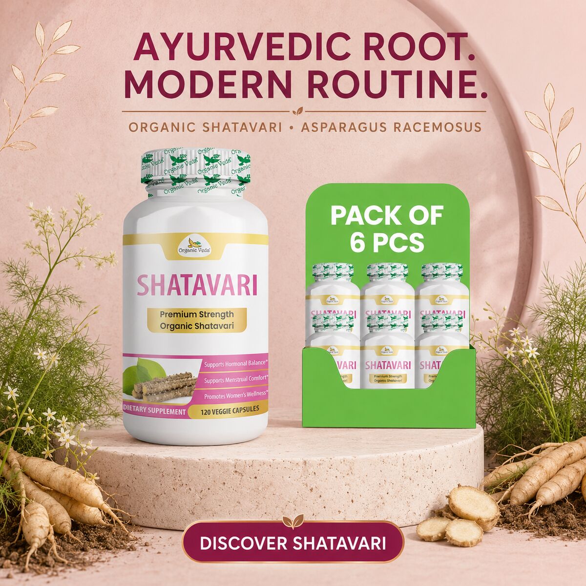 Austin, Health & Beauty Items, USD 83,  Organic Shatavari Capsules For Everyday Women&rsquo;s Wellness | Wholistic Zone