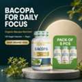 USD 83,  Organic Veda Bacopa Capsules &ndash; Plant-Based Support For Focus And Daily Wellness