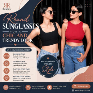 New Delhi, Fashion & Design, Round Sunglasses For A Chic And Trendy Look