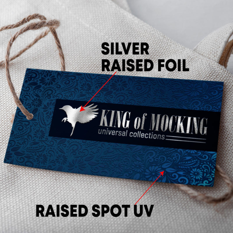 Los Angeles, Printing, Why Choose Our Custom Dual Raised Hang Tags?