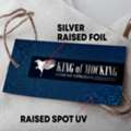 Why Choose Our Custom Dual Raised Hang Tags?