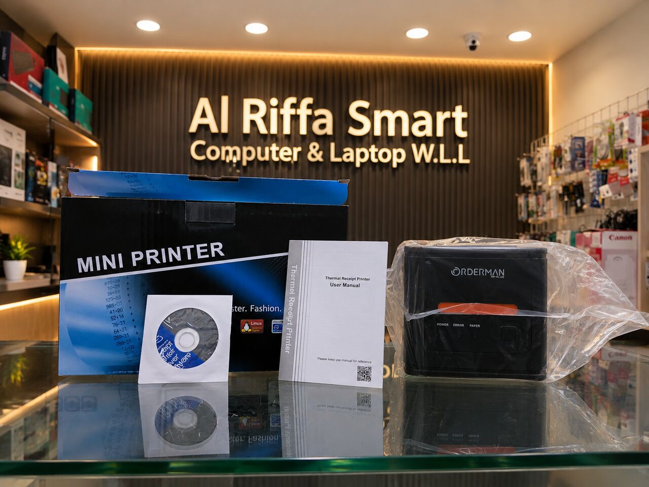 Riffa, Computers, BHD 33,  ODERMAN Thermal Printer ST30 New ONLY BD 33.000 ONLY