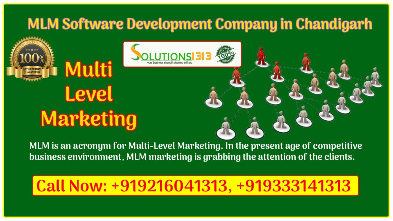 Chandigarh, Software Development, MLM Software Development Company In Chandigarh