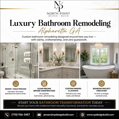 New York, Construction, Luxury Bathroom Remodeling Alpharetta GA