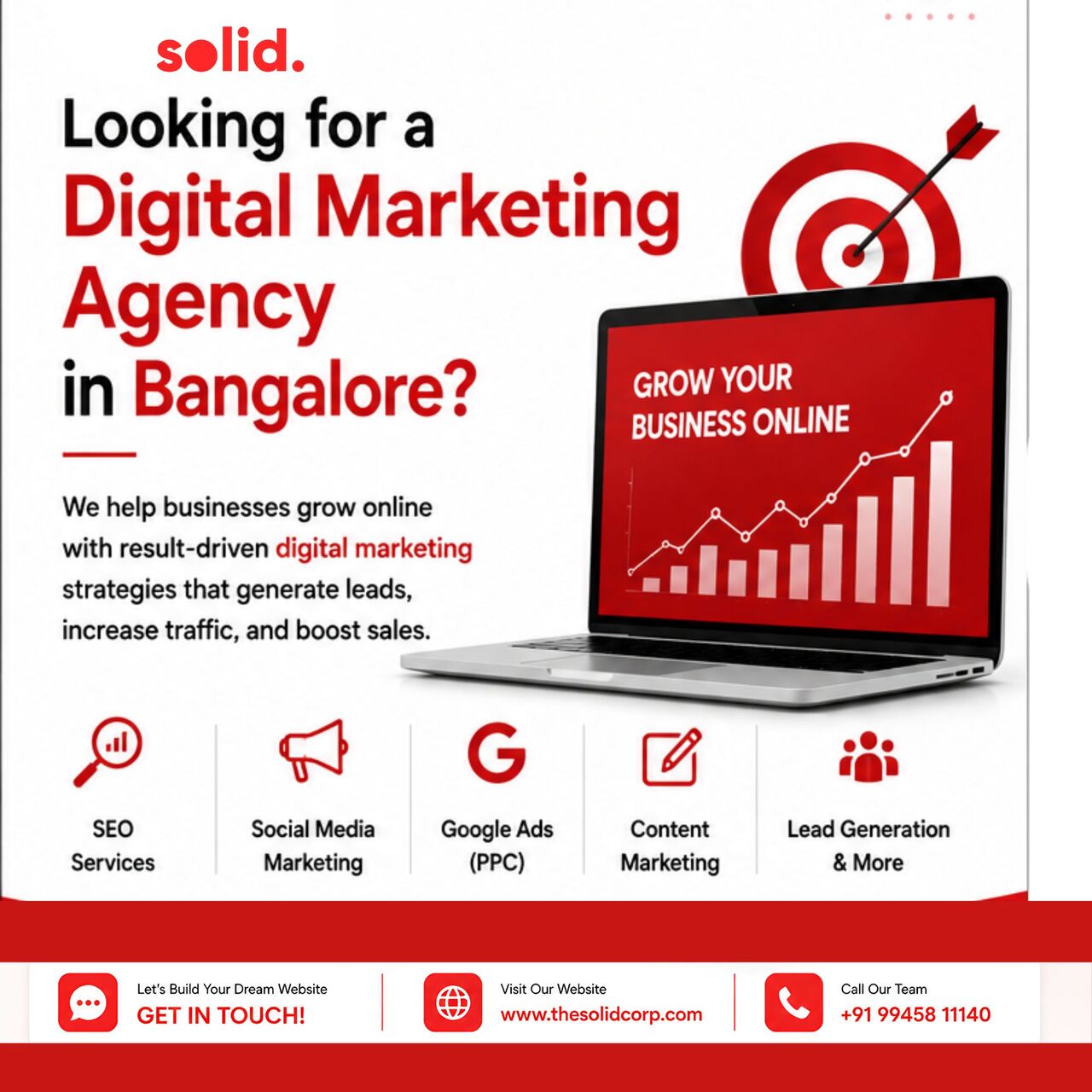 Bangalore, Business, Looking For A Digital Marketing Agency In Bangalore?