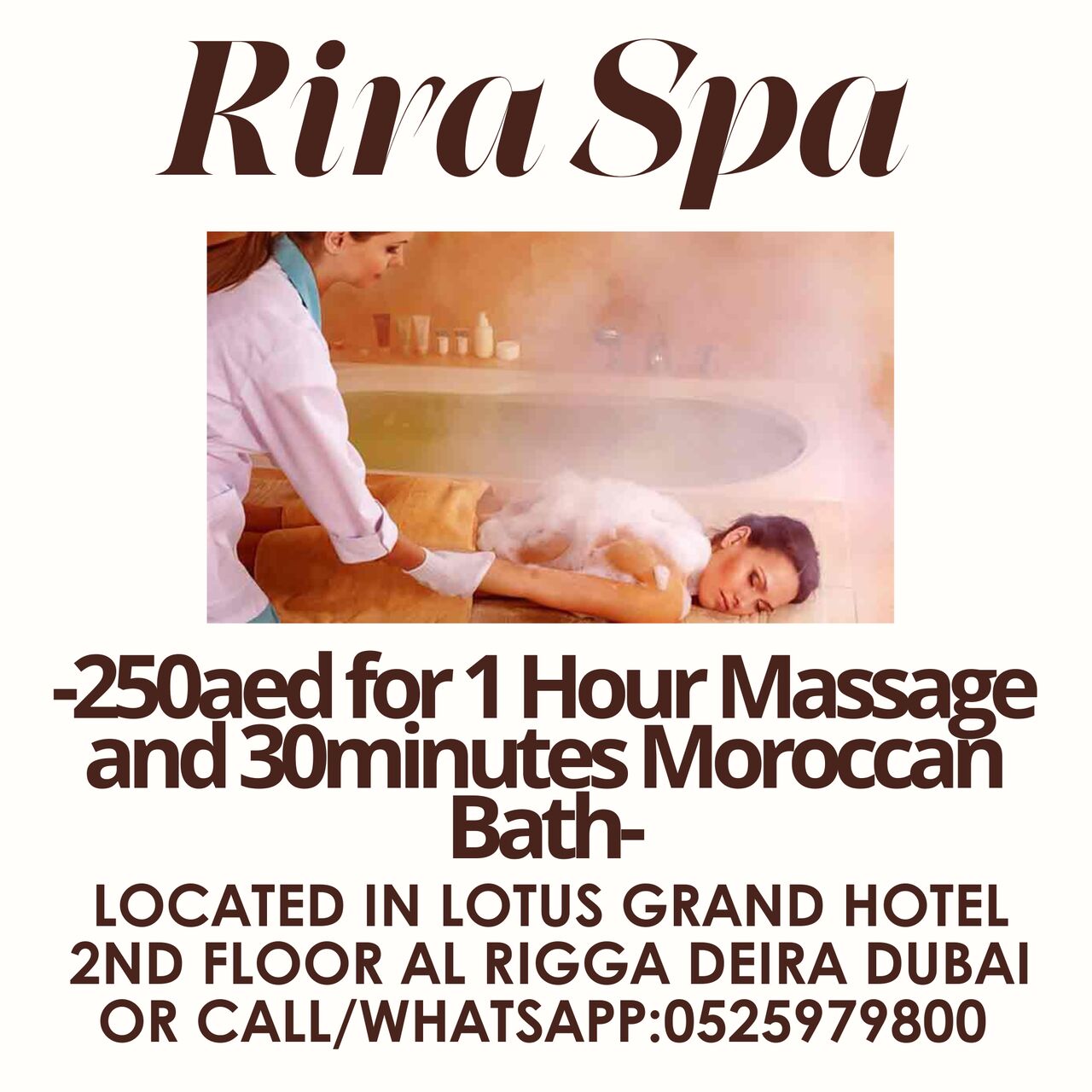 Al Rigga, Health, Rira Spa Offer 8/6/2026
