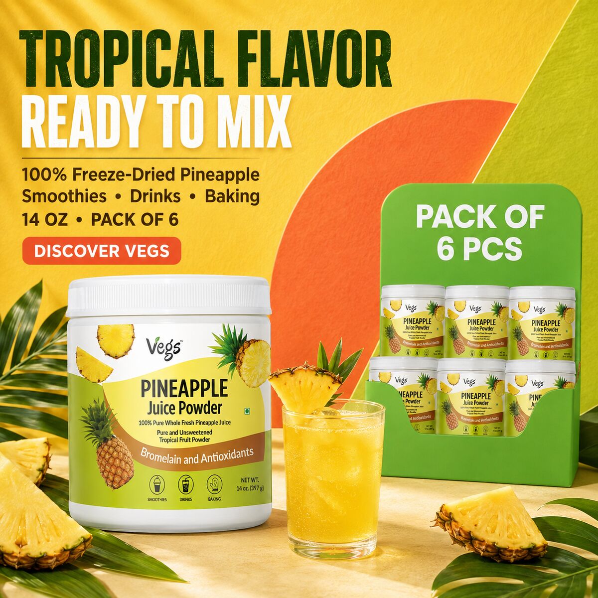 Austin, Health & Beauty Items, USD 125,  Organic Pineapple Juice Powder &ndash; Tropical Flavor Made Easy | Wholistic Zone