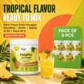 USD 125,  Organic Pineapple Juice Powder &ndash; Tropical Flavor Made Easy | Wholistic Zone