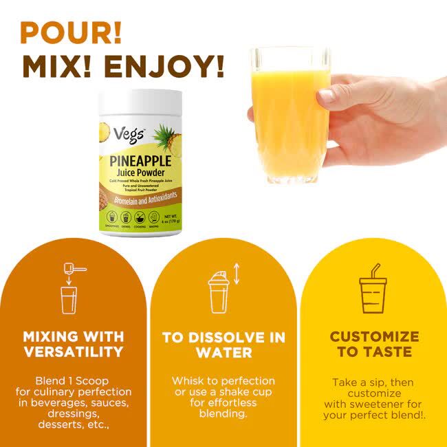 Austin, Health & Beauty Items, USD 125,  Organic Pineapple Juice Powder &ndash; Tropical Flavor Made Easy | Wholistic Zone