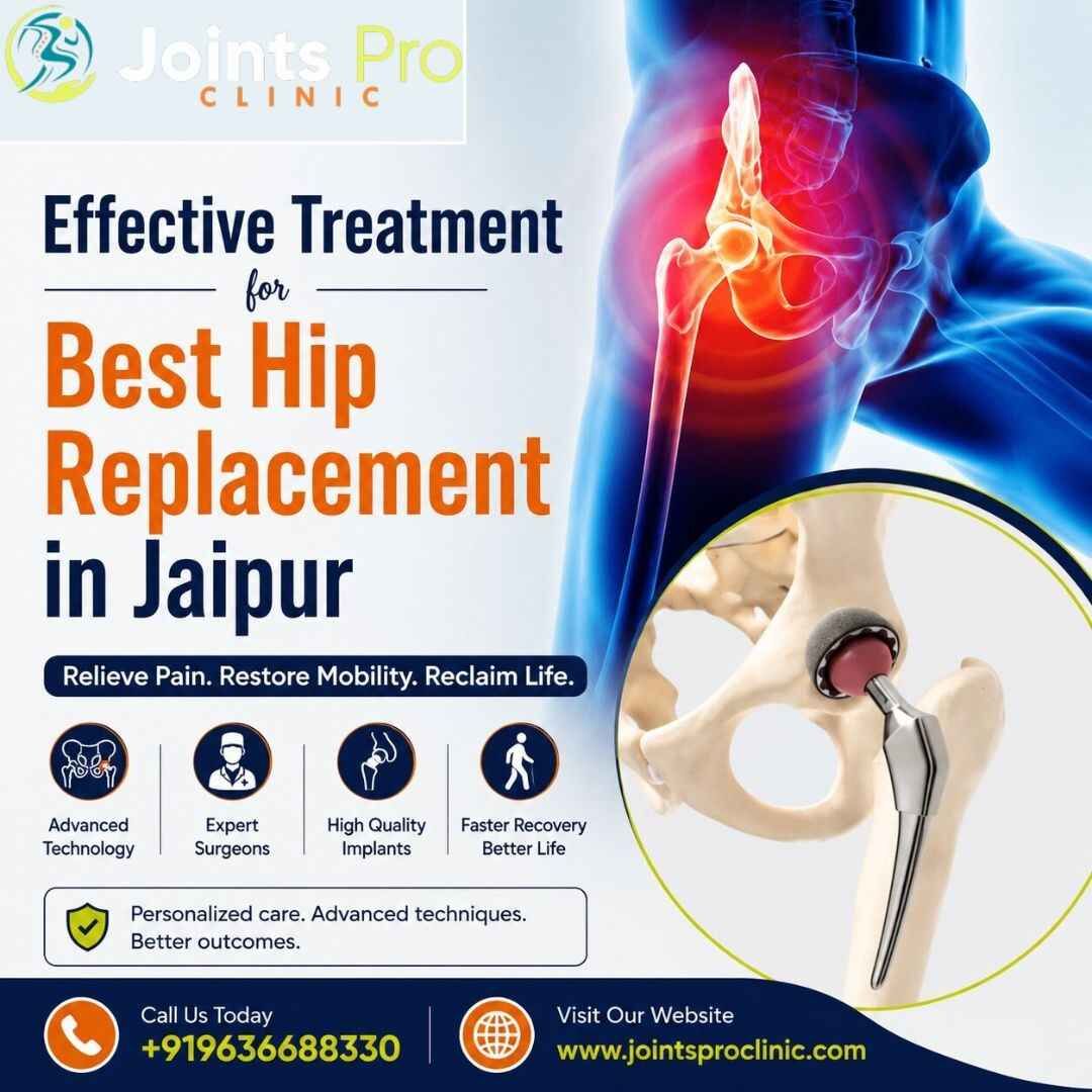 Jaipur, Health, Effective Treatment For Best Hip Replacement In Jaipur