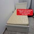 BHD 30,  🌎🌐Single Bed With Mattress In Good Condition For Sale With Delivery