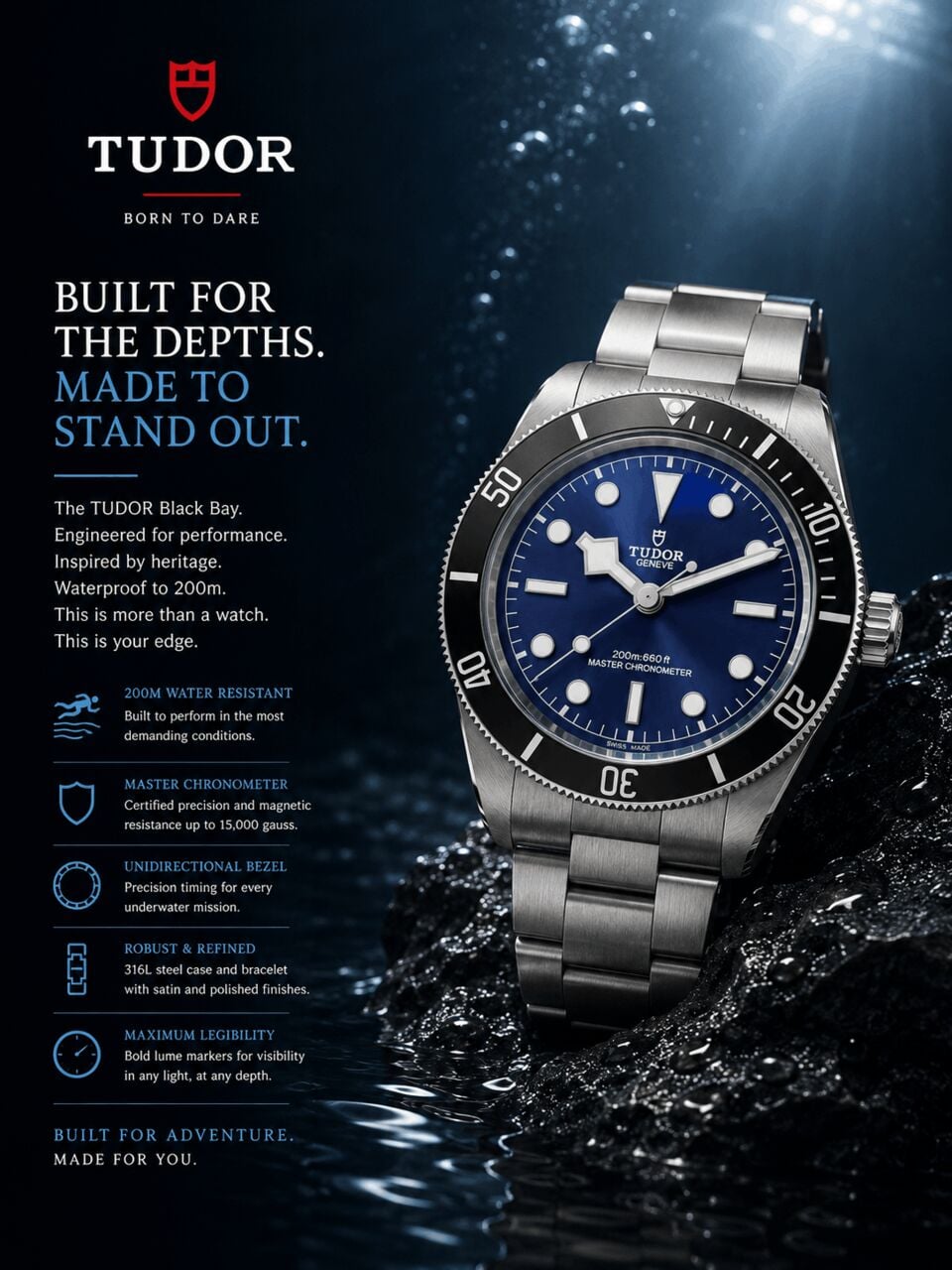 New Delhi, Watches, INR 220000,  Tudor Watches Every Collector Should Own