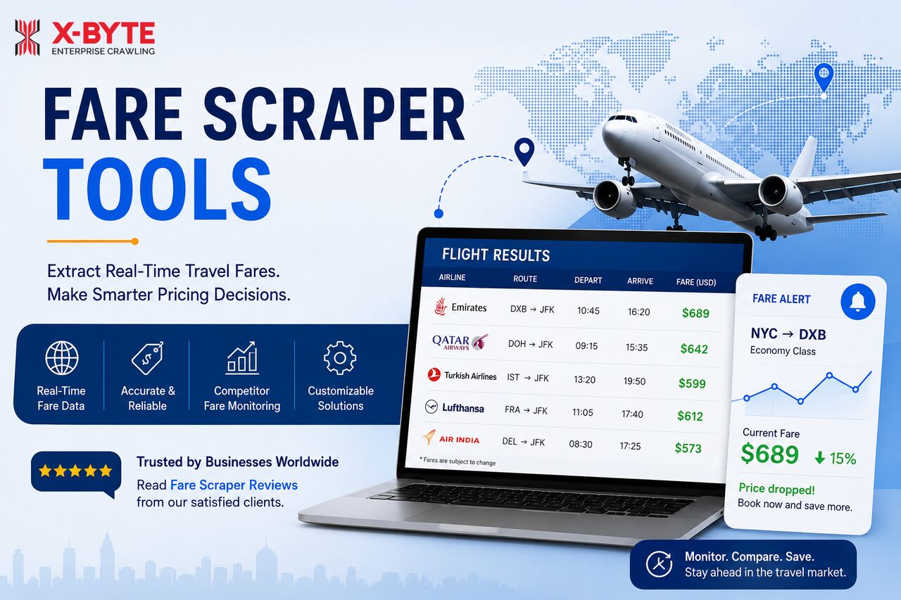 New York, Technical, Fare Scraper Tool | Best Fare Scraper For Real-Time Travel Data