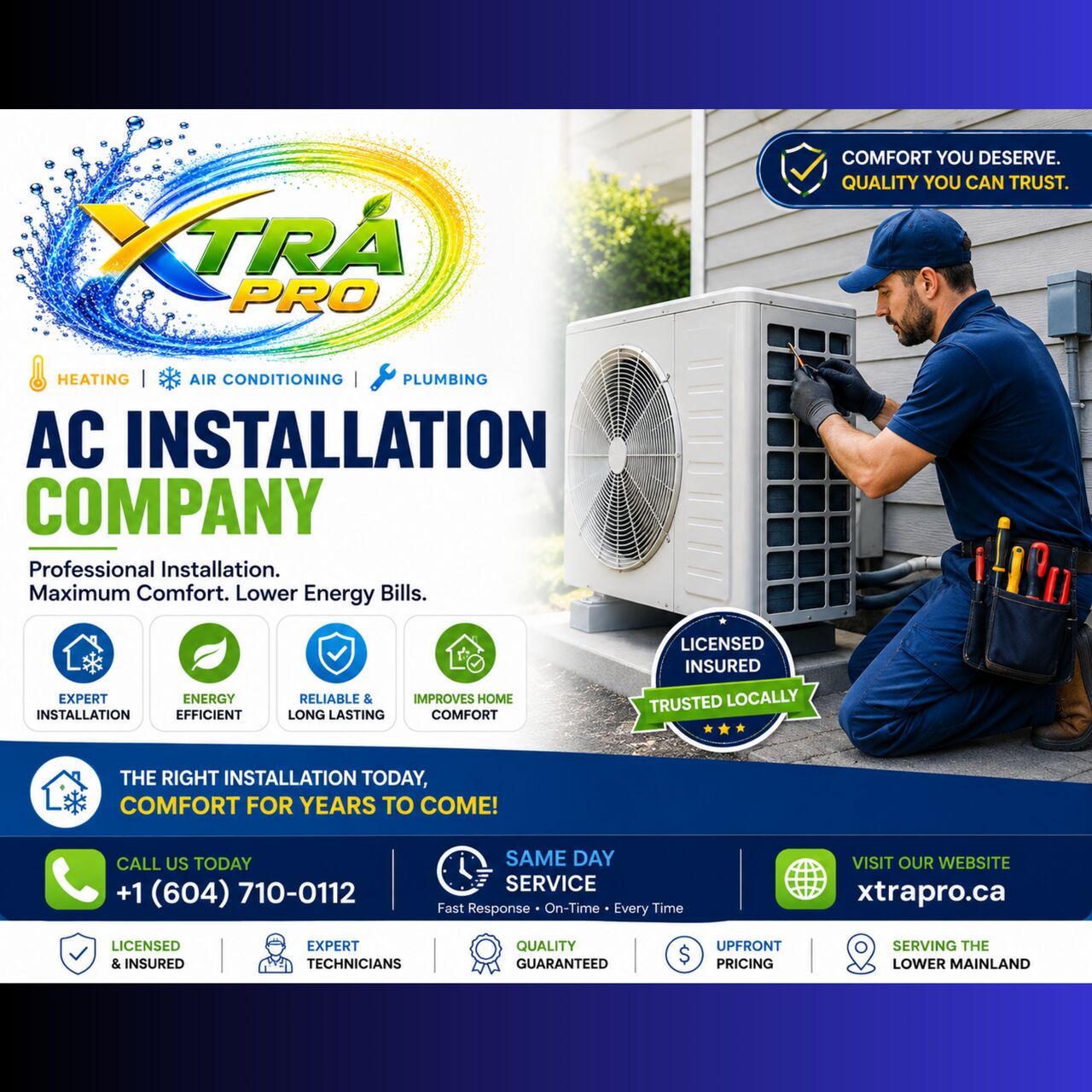 Toronto, Air Conditioning, AC Replacement Service In Port Coquitlam | Reliable Air Conditioner Installation