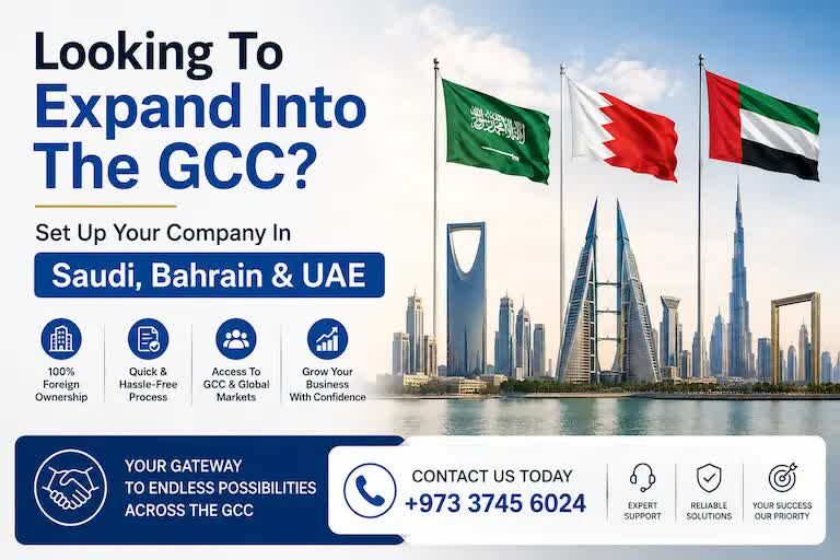 London, Businesses For Sale, Expand Into The GCC Market ! Set Up Your Company In Bahrain, Saudi & UAE