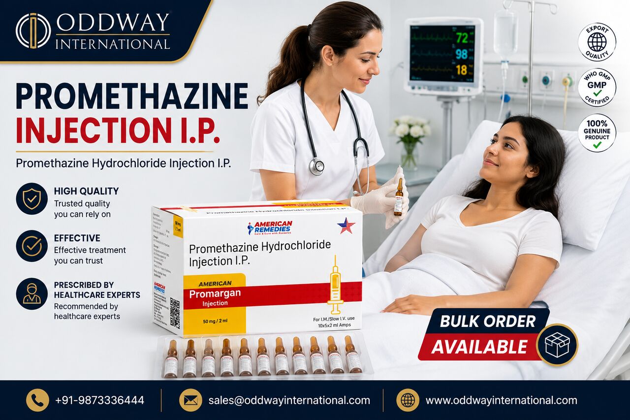 Los Angeles, Medical, Promethazine Injection Price In India For USA Importers - Oddway Supply