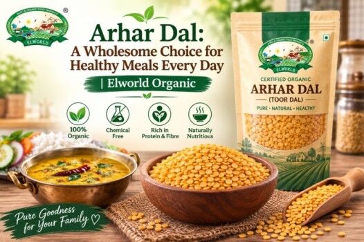Mumbai, Food, Organic Arhar Dal For Healthy Meals | Elworld Organic
