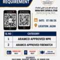 Aramco Approved Wpr And Aramco Approved Firewatcher