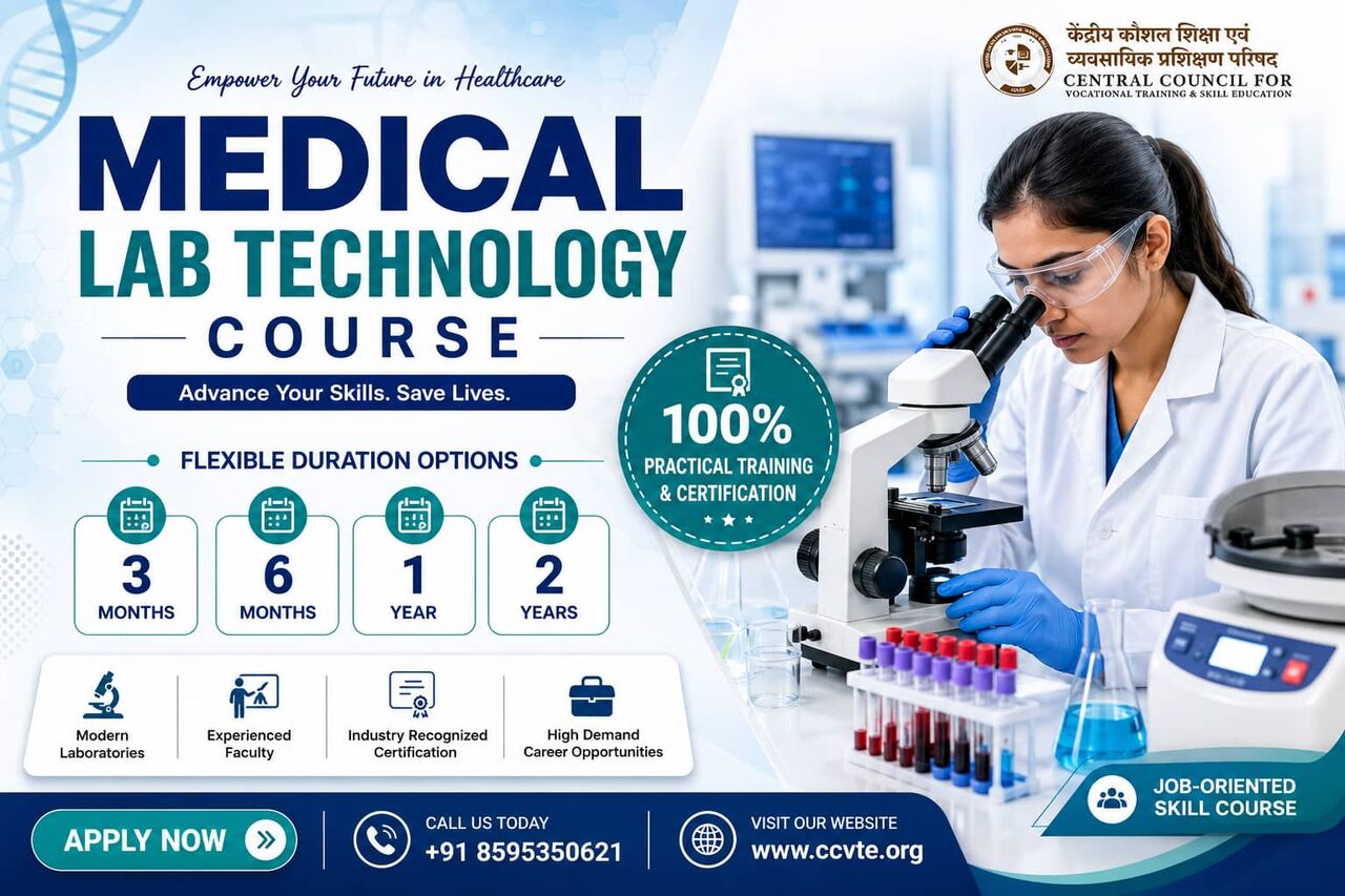 New Delhi, Education, Join Medical Lab Technology Course &ndash; Practical MLT Training With Certification