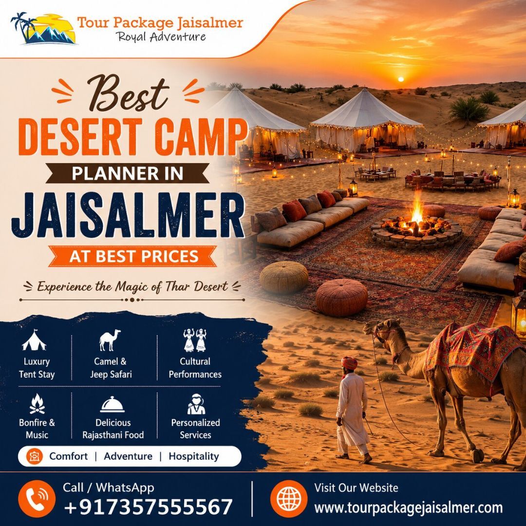Mumbai, Travel, Best Desert Camp Planner In Jaisalmer At Best Prices
