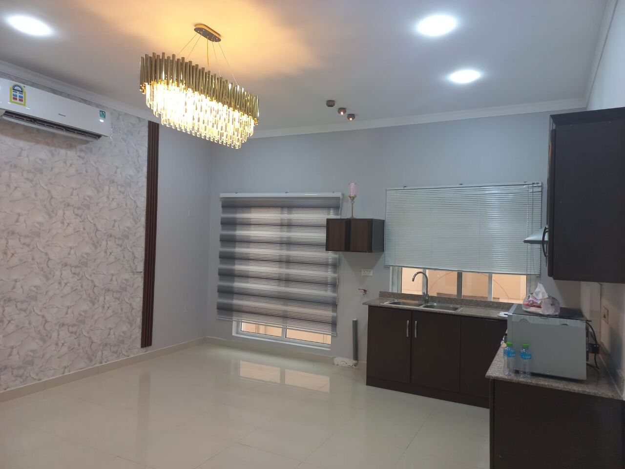 Tubli, Apartments, Flats, Houses & Villas, BHD 280/month,  3 BR,  Semi-Furnished Apartment For Rent In Tubli | Open Kitchen