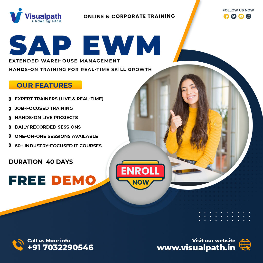 Hyderabad, Education, SAP EWM Course Online | SAP EWM Training In Ameerpet